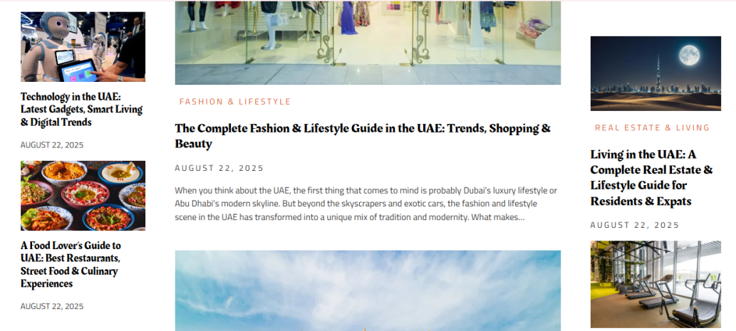 Trends In UAE