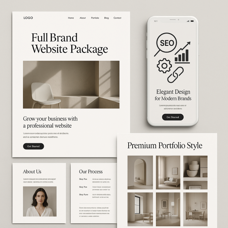 Full Brand Website Package